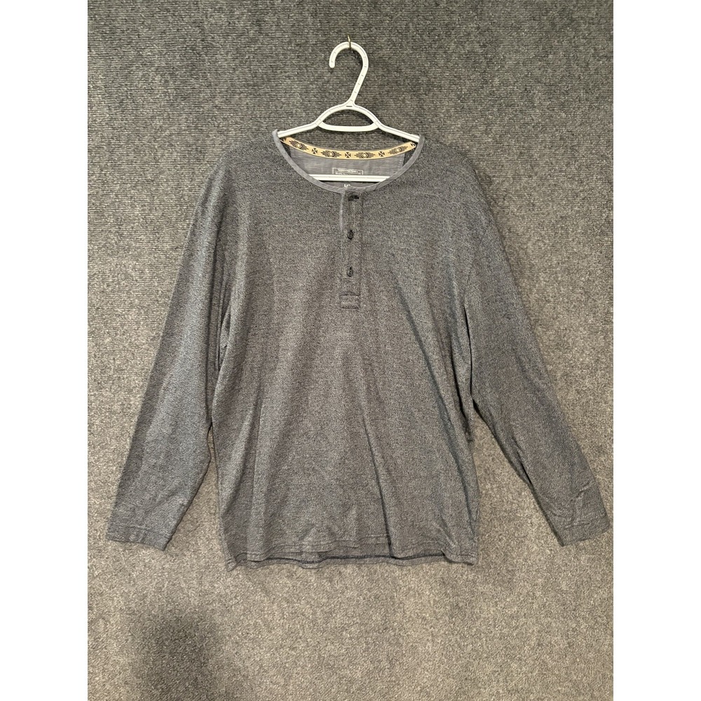 Pendleton Henley Shirt Mens Large Long Sleeve Three Button Casual Pullover Top